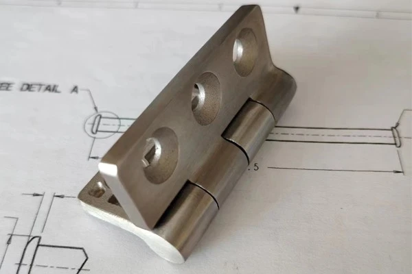 Stainless Steel Four-section Hinge